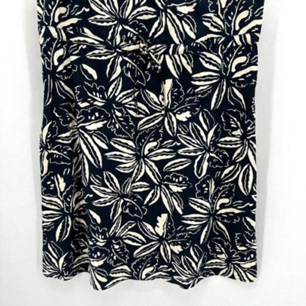 Patagonia Pataloha Dress Limited Edition Size 8 Floral Navy White Beach‎ Resort - Picture 3 of 9